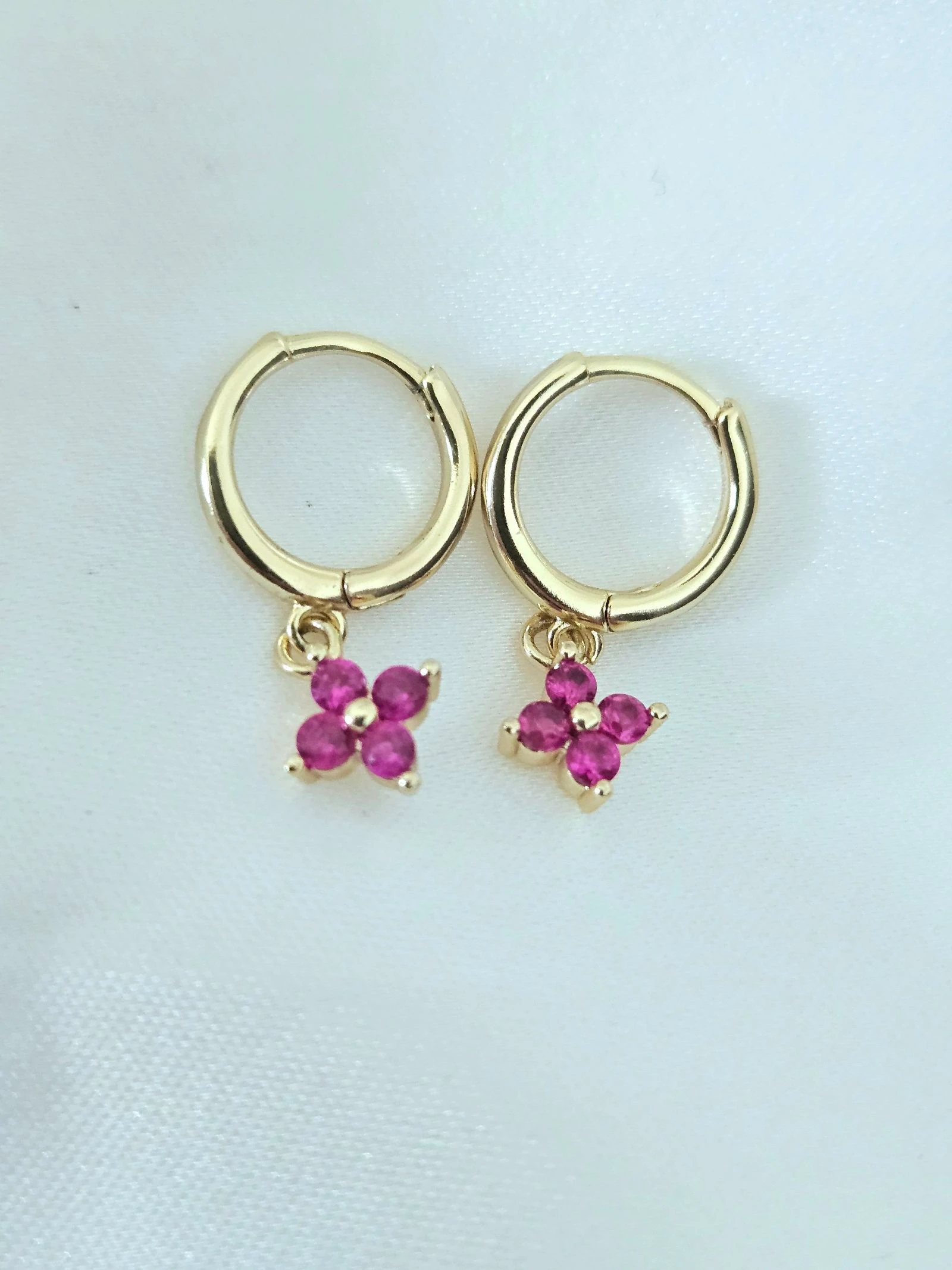 Boucle d oreille en acier inoxydable 